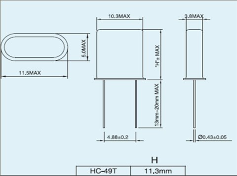 Vectron晶振,插件石英晶振,VXA1晶振