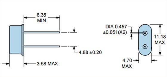 E2UHA18-12.000M 49S DIP