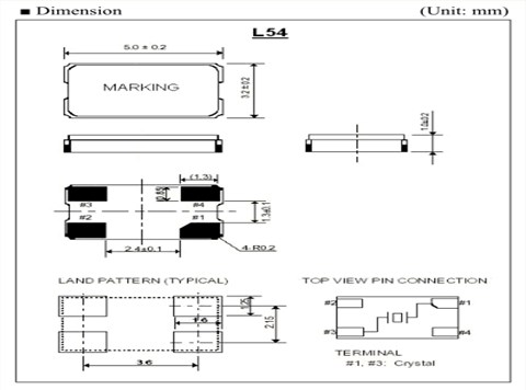 ITTI晶振,L54移动通讯晶振,L5415-24.000-8石英晶体谐振器
