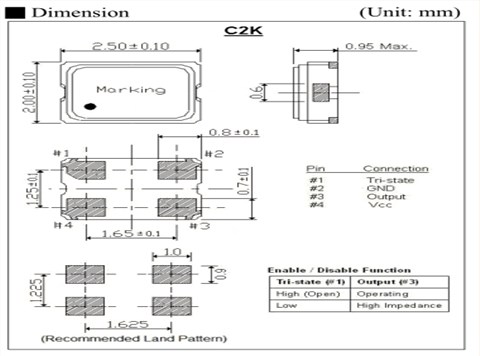 ITTI晶振,C2K系列32.768K晶振,C2KC20-32.768-15-3.3V音叉振荡器