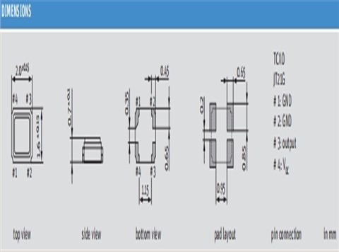 Jauch|O 32.0-JT21G-E-M-3.0-LF|Oscillator Crystal