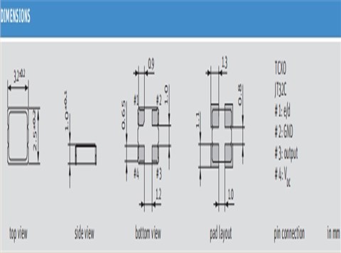 O 54.0-JT32C-A-K-2.8-LF|Jauch Crystal|TAIHETH