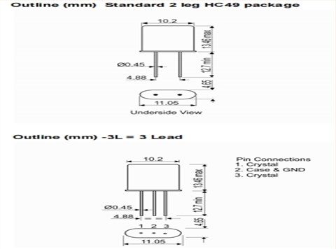 IQD晶振|HC-49|LFXTAL053009Bulk|插件石英晶振
