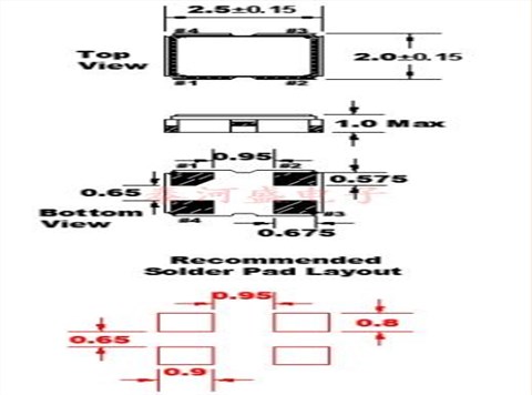 FO2HSBBF16.0-T3,高精度晶振,智能穿戴设备晶振