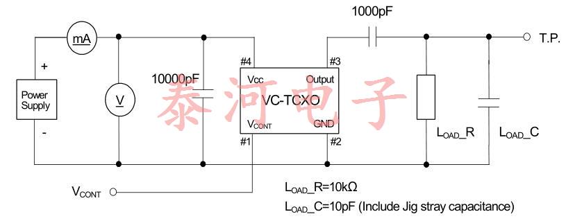 DSA221SDN Measurement Circuit