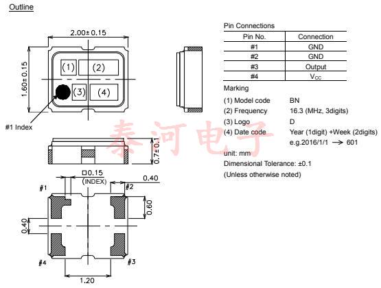 DSB211SDN 16.368M CCT