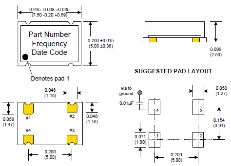 CCHD-575 7.5_5.0mm OSC HCMOS 3.3V