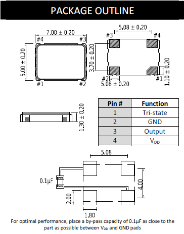 CC065H 7050 OSC