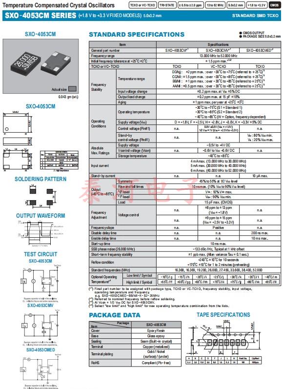 SXO-4053CM -1